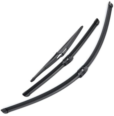 Car wipers For Dacia For Duster MK2 2017 2018 2019 2020 Front Rear Window Wiper Set Windshield Windscreen Wiper Blades Kit Wiper Blade Kit