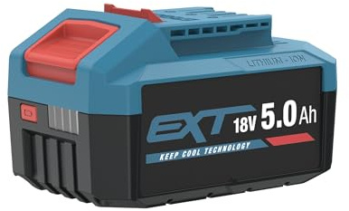 Erbauer Battery 18V EXT 5Ah Lithium-Ion ERI1100BAT