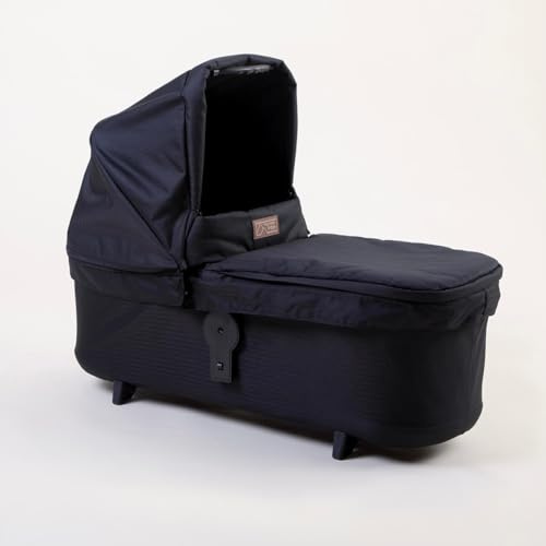 mountain buggy Heritage V4 Carrycot Babywanne für Duet Zwillingswagen, Farbe: Caviar - Schwarz