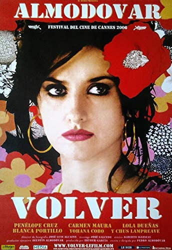 Volver - Zurückkehren: weiße Schrift (2005) | Filmplakat, Poster [68 x 98 cm]