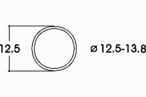 Roco 40066 DC Traction Tyres 12.5-13.8mm (10)