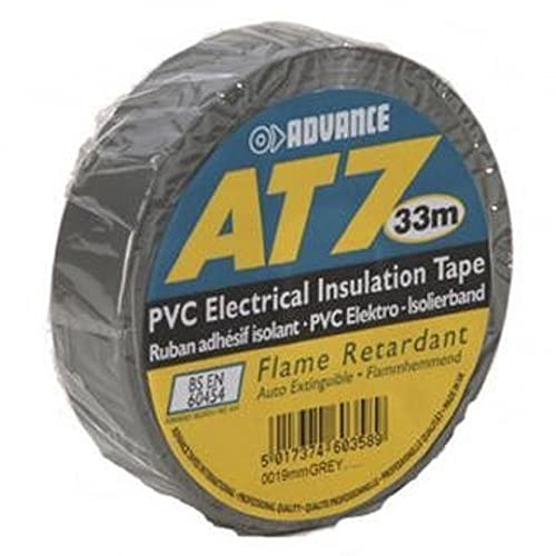 Advance Tapes 5808GREY AT 7 PVC Isolierband 19mm x 33m grau