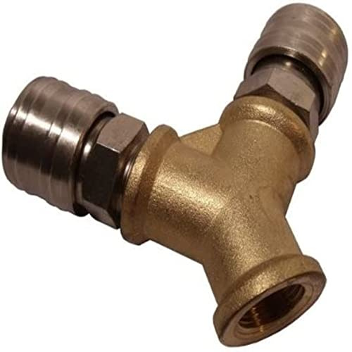 Druckluftverteiler 1/4 Zoll Anschluss, 3/8 Zoll Innengewinde