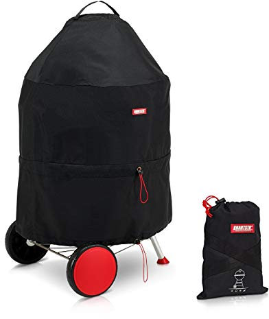 BARTSTR Barbecue Covers for 57cm Compact Kettle/Bar-B-Kettle/Classic Kettle/Original Kettle E-5710, BBQ Covers Waterproof 600D Oxford Heavy Duty Large, Breathable UV- & Water-resistant