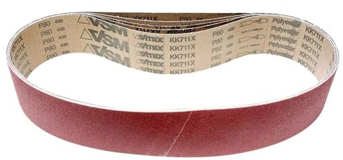 VSM KK711X Schleifband | 75 x 1180 mm | 5 Stück | Körnung: P120