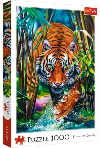 Puzzles – 1000 – Grass Tiger