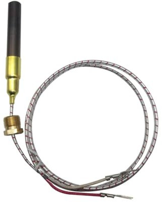 METER STAR 750mv Thermoelement für Heat Glo Heizlüfter, Kamin Thermopile Ersatzkamin und Herd Zubehör für Feuer Gasherde Heat & Glo Gasherde Ofen Durchlauferhitzer & Bratofen (36 , Aluminium)
