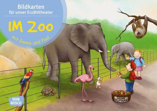 Im Zoo mit Emma und Paul. Kamishibai Bildkartenset.: Entdecken - Erzählen - Begreifen: Emma-und-Paul-Geschichten (Emma-und-Paul-Geschichten für unser Erzähltheater)
