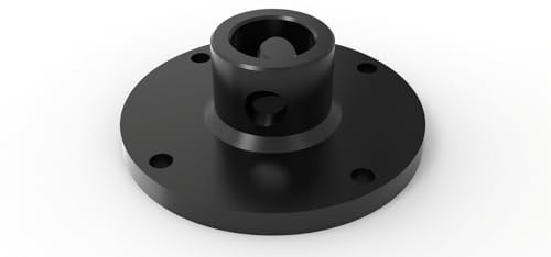 Joma-Tech Rotatorflansch Ø 60mm - Rotatoraufnahme mit Flanschplatte