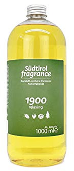 Südtirol Fragrance 1900 Raumduft - Relaxing Nachfüllflasche - Vitalis Dr. Joseph, Größe:1000 ml