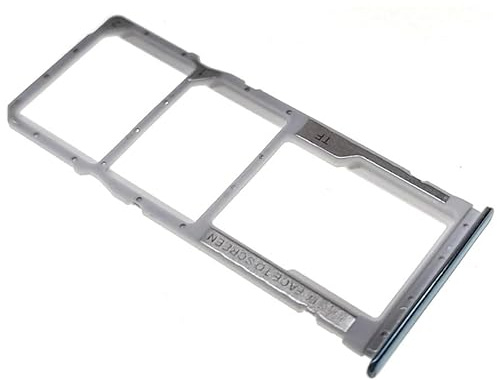 Genérico Bandeja SIM para XIAOMI REDMI Note 10 Pro Adaptador Tarjeta SD Azul Lateral