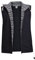 virblatt - felpa Baja | cotone & pile | gilet uomo smanicato invernale lavoro giubbotti casual giacca giubbotto pile - Eingeweiht_pile nero XL