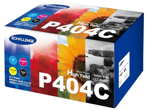 CLT-P404C CLT-404S Tonerkartusche Kompatibel für Samsung C480W Toner für Xpress SL C480FW C430W C430 C480 CF480FN C48X C43X Series Toner CLT-K404S CLT K404S CLT-Y404S CLT-C404S (4er-Pack)