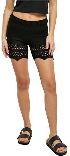 Urban Classics Damen Ladies Crochet Knit Shorts