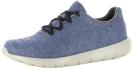 UYN Herren Living Cloud Sneaker, Melange Blau, 39 EU