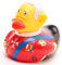 Duckshop I Badeente King Charles I Quietscheentchen Buckingham-Palast I Quietscheente I L: 10 cm I König England I Geschenk