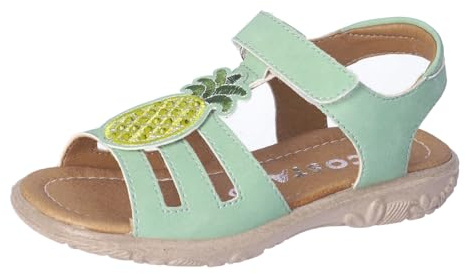 RICOSTA Mädchen Riemchensandalen Clarissa, Kinder Sandalen, Weite: MITTEL