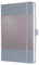 SIGEL J5209 Wochenkalender 2025 A5, Jolie, hellgrau, Hardcover mit samtig-weicher Oberfläche, Gummiband, Stiftschlaufe, Einstecktasche, 174 S., vegan, Buchkalender, Terminplaner