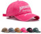 Siribelle Casquette Femme Hommes Ete Casquettes de Baseball Adjustable Respirante Chapeau Anti-Soleil Coton Brodée Vintage Baseball Cap Rose