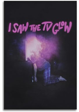AAHARYA Filmposter I Saw The TV Glow, abstraktes Bauernhaus, Galerie, ästhetische Raumdekoration für Schlafzimmer, Badezimmer, ungerahmt, 20 x 30 cm