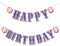 Geburtstag Banner, Marineblau Eburtstagsbanner Baseball Happy-Birthday-Hintergrund Baseball-Banner für Drinnen und Draußen Geburtstagsparty-Zubehör für Sportliebhaber