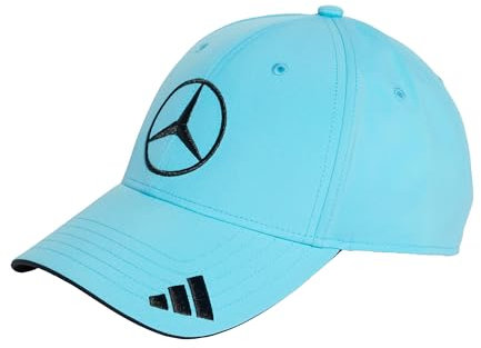 Adidas Unisex Mercedes - AMG Petronas Formula ONE Team Driver Cap, Samba Blue/Black, XS