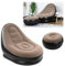 mumisuto Aufblasbares Sofa, Sessel Aufblasbar Tragbare Flocking Luftsessel Aufblasbare Couch Inflatable Couch mit Fußhocker, Nahtlose Mischung Oberflächenbeflockung