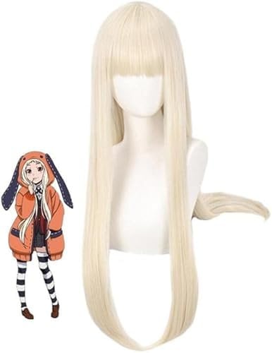 Anime Wig Kakegurui Yomotsuki Runa Momobami Ririka Meari Saotome Jabami Yumeko Costume Compulsive Gambler Heat Resistant Hair