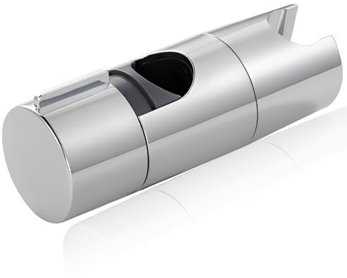 Handbrause Halterung 18-25 Mm Verstellbarer, Duschkopfhalterung Duschdüsenhalter Passend Für Schiebestangen, Duschbrause Halterung 360° Drehbar, Handbrause Halterung