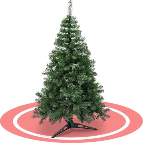 BESTLINE Arbol de Navidad Artificial, Arboles de Navidad Efecto Pino con Densidad y Volumen, Ideal como Decoración Navideña y de Invierno, Ramas Abatibles, Soporte Incluido, 60 cm