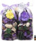Qingbei Rina Purple Pot pourri Bags, Lavender Scented Pot pourri Dried Flower, Home Fragrance Sachets, Decorative Bowl Vase Filler for Table Decor(240g)