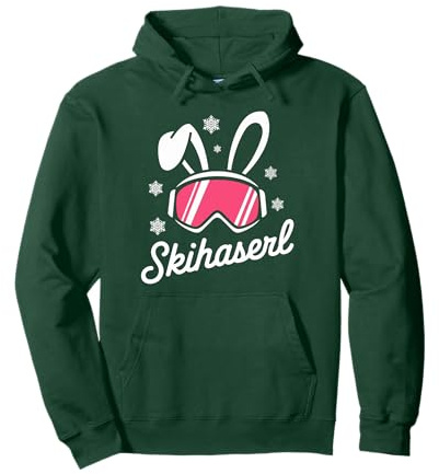 Après Ski Haserl Skihaserl Damen Party Crew Kostüm Pullover Hoodie