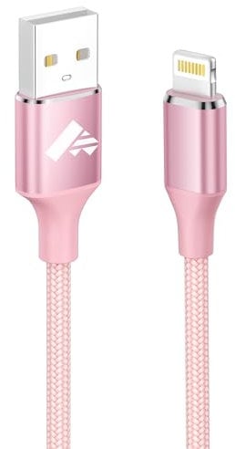 Aioneus iPhone Charger Cable, Lightning Cable 3FT/1M iPhone Charger Fast Charging Braided USB iphone Charging Cable Lead for iPhone 14 13 12 11 Pro Max XS XR X 8 7 6 Plus 5 SE,iPad