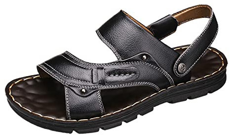 Générique Sandales Homme Sandale Cuir Chaussure Pied Nu Chausson Ete Garçon De Randonnée Femme Orthopedique Été Pantoufles Nevova Chaussures 47 Pantoufle Sandalette Marche Pieds Nus