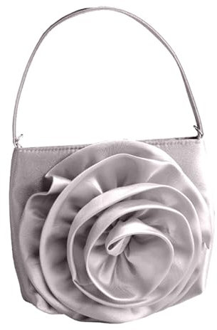 KEXIAO Elegante Abendtasche mit Blumenmuster, Umhängetasche, Umhängetasche, Handtasche für Hochzeit, verleiht orientalischen Charme und Raffinesse