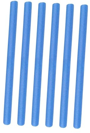 JISADER 6 Stück Trampolin Stangenschutz Polster 40cm, Trampolin Schaumstoff Schaumstoffrohrem, Trampolin Pol Schaumhülsen Ersatzschutz, Wetterfeste Trampolinecover Für Trampolinstangen, Blau