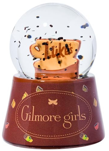 Silver Buffalo Gilmore Girls Lukes Boxed 45mm Light Up Snow Globe in Retail Packaging