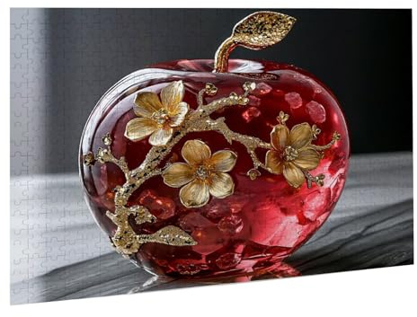 Jigsaw Puzzle 2000 Teile Erwachsene,Apfel Blumen 1 Puzzle Erwachsene 2000 Teile,Impossible Klassische Puzzles Geschenk und Deko,Familienpuzzles,Heimunterhaltung,Spiele Holzpuzzles 70 x 99 cm K0F-781