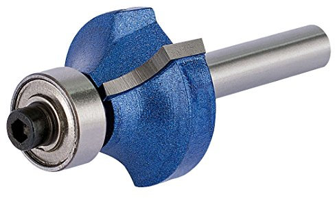 Draper 75341 1/4-inch Rounding 25 x 7mm Radius Tungsten Carbide Tip Router Bit