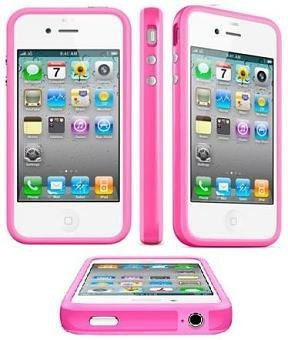 itronik® Bumper Schutzhülle für Apple iPhone 4 und 4s pink