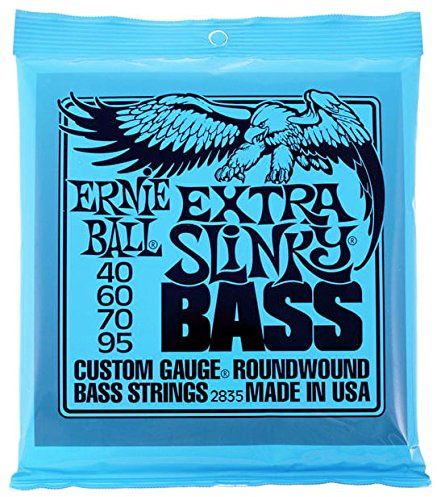 CUERDAS BAJO ELECTRICO - Ernie Ball (2835) Extra (Juego Completo 040/060/070/095)
