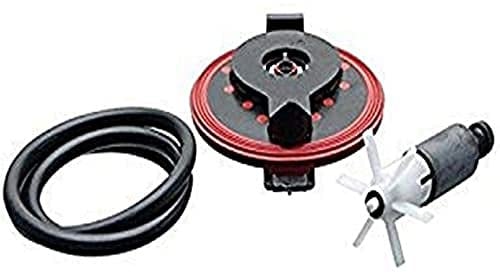 Fluval Wartungsset für den Motor des Fluval Außenfilters 306 besteht aus Flügelradschaft (aus Keramik), Gummilager, Flügelradabdeckung und Filterbehälterdichtung, 1,35 cm (Pack of 1)