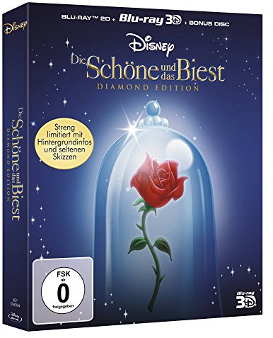 Die Schöne und das Biest (Digibook ) [Diamond Edition](+2 Blu-rays)[Blu-ray 3D]