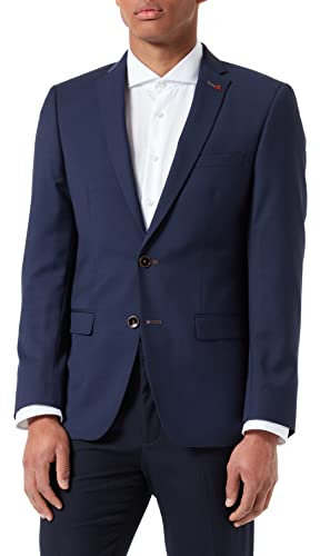Roy Robson Herren Slim Fit Anzugjacke Dunkelblau Gr. 102