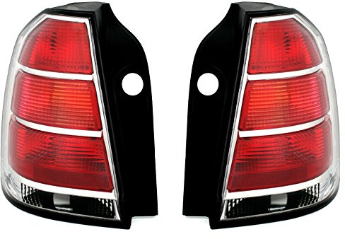 Rückleuchten Set für Opel Zafira B (7/2005-1/2008) links + rechts | Aftermarket, inkl. Dichtung, kompatibel zu OE Lampenträger, hohe Passgenauigkeit