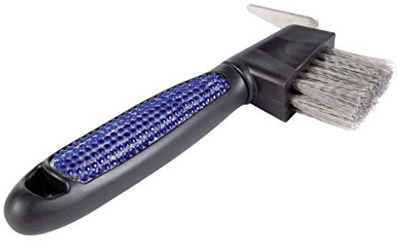 Hufkratzer mit Strasssteinen 6500 blau