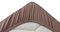 Snoozing - Flanell - Kinderspannbettlaken - Junior - 70x140/150 cm - Taupe