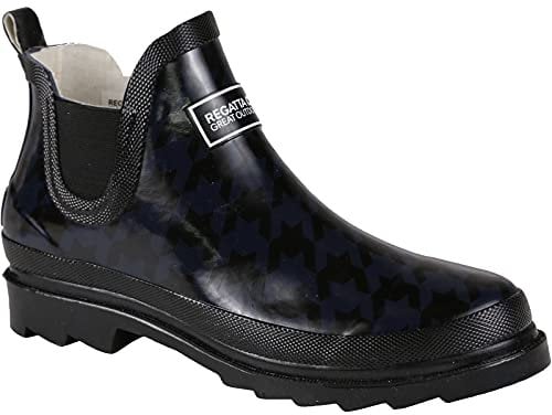 Regatta Womens Harper Low Rise Wellington Boots - Blue - 3 UK