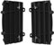 Polisport 8466800002 - Juego de Protectores de radiador Fabricado en Polipropileno Resistente y Duradero sin herrajes Compatible con Motocicletas KTM en Color Negro