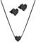 Liebeskind Berlin Schmuck-Set Edelstahl (schwarz)